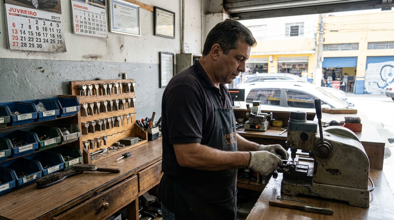 Confecção de Chave Automotiva perto de mim em Curitiba‑PR