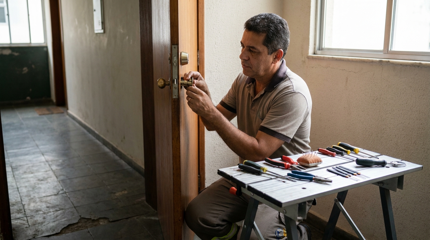 Troca de Segredo Residencial em Curitiba‑PR